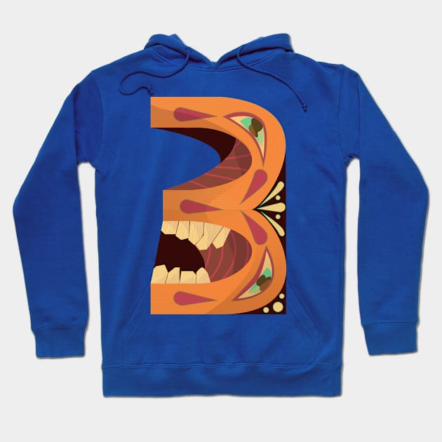 Crazy three Hoodie by TIERRAdesigner